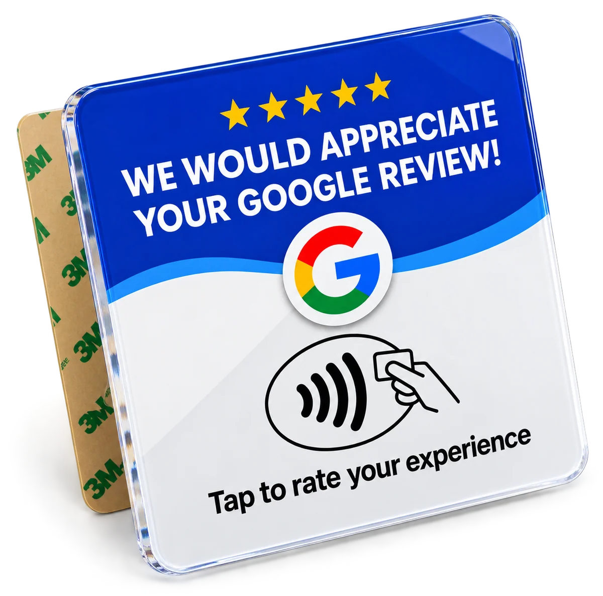 Custom Acrylic Google Review Plate