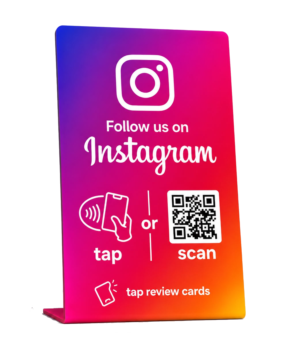 NFC Instagram Follow Stand