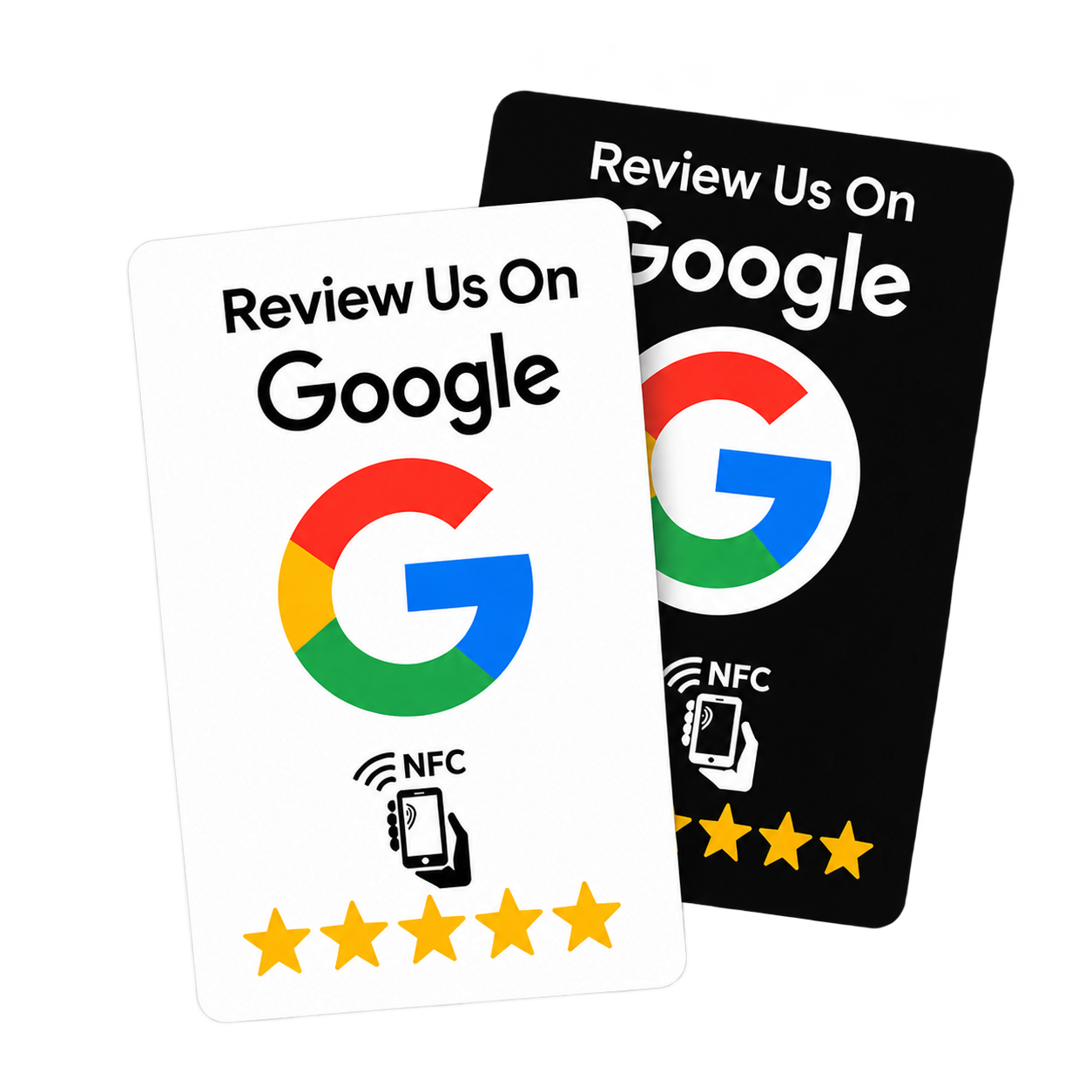 Double-Sided NFC Google Review Card